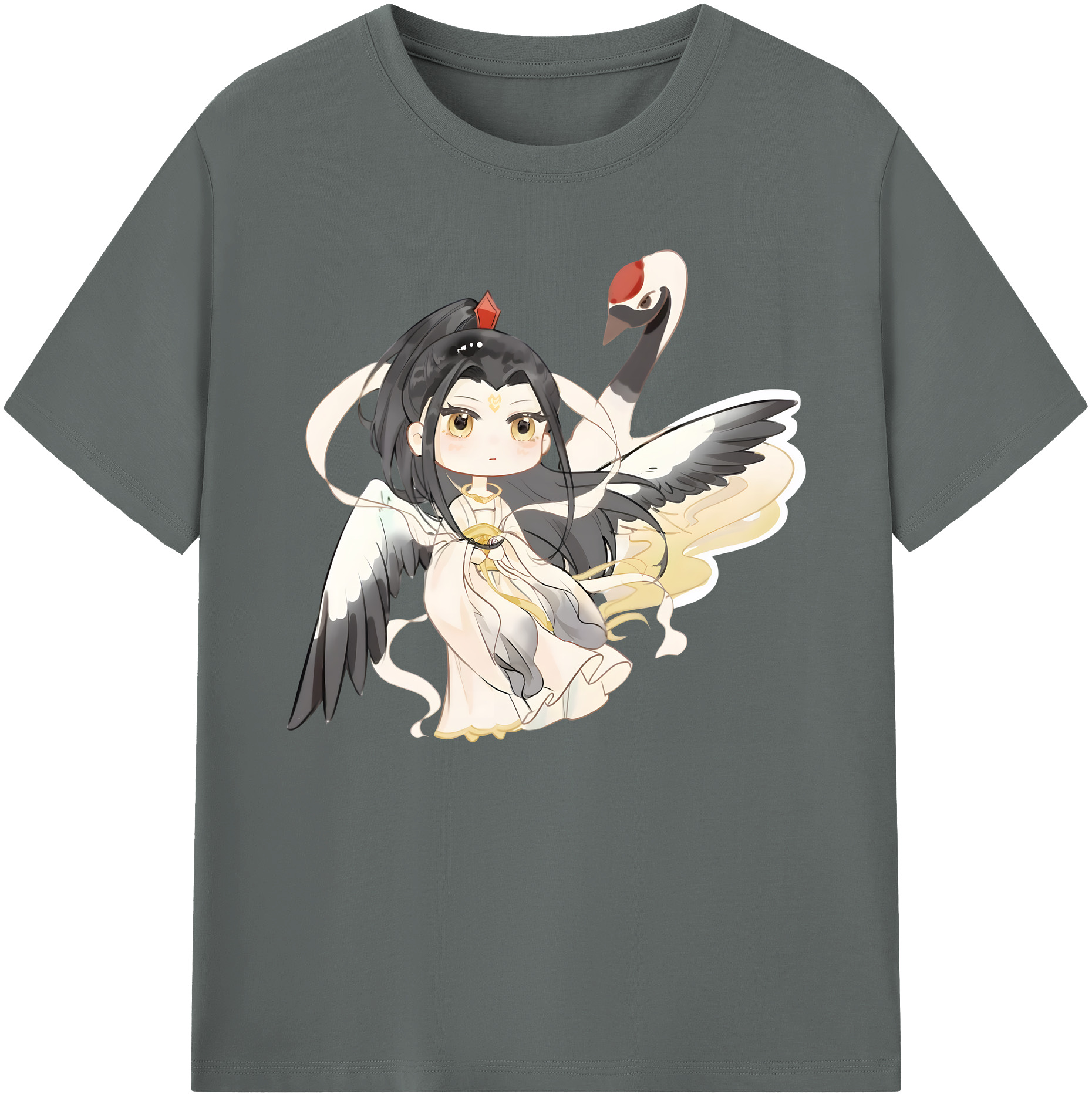 （画像用） Ne Zha 2 ナタ 魔童の大暴れ 綿100％ メンズ半袖Tシャツ｜肌触りやわらか＆通気性